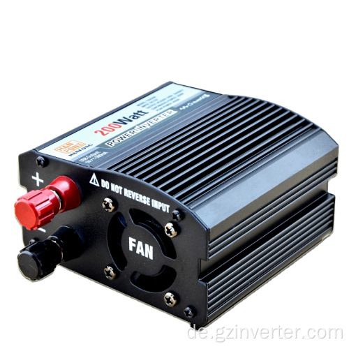 200W tragbarer kleiner DC AC Automobile Power Converter